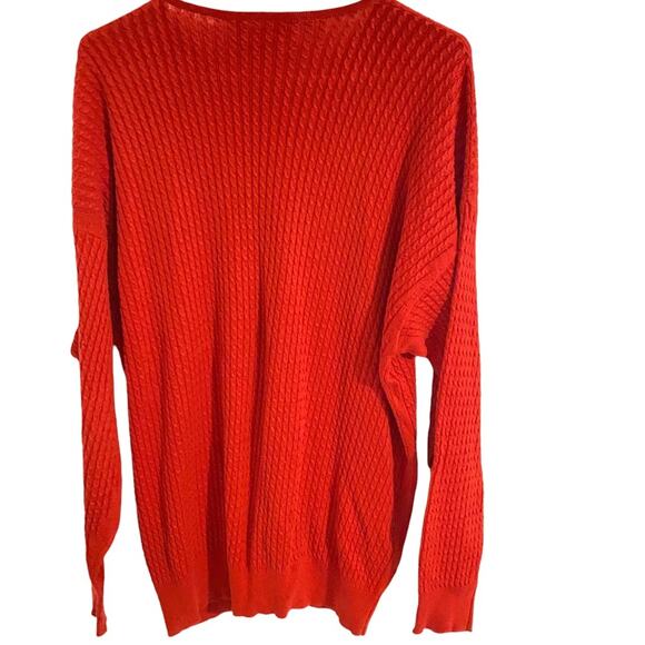 Vintage Pringle Cable Knit Cardigan Sweater Womens Size 14 Scotland sz 44 - Picture 4 of 7